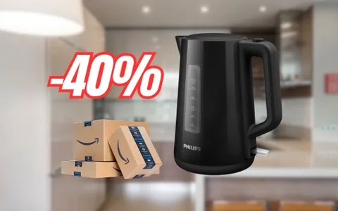 Bollitore Philips formato famiglia al 40% di sconto su Amazon