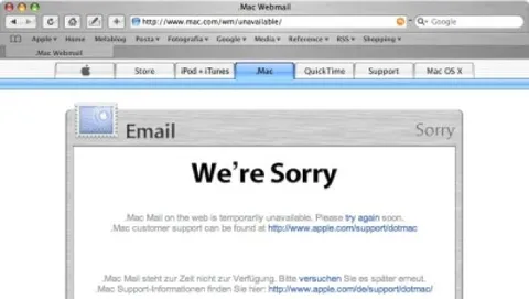 Grossi problemi per .Mac
