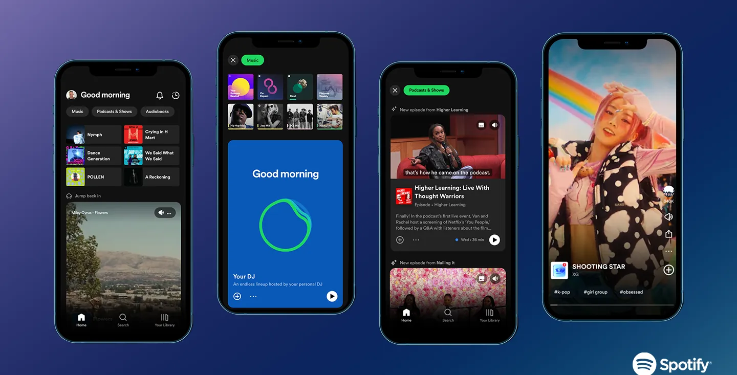 Spotify rivoluziona la sua app (ispirandosi a TikTok): le principali novità