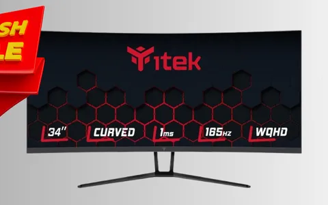 Monitor da gaming curvo da 34 pollici in promo esclusiva: solo su Amazon