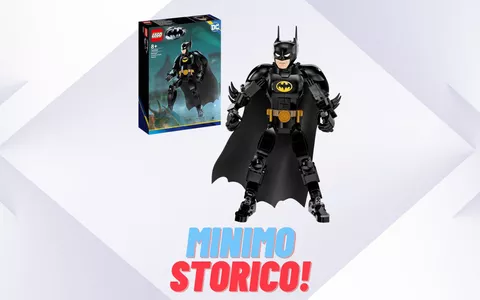LEGO Batman al MINIMO STORICO: oggi solo 29,90€ su Amazon