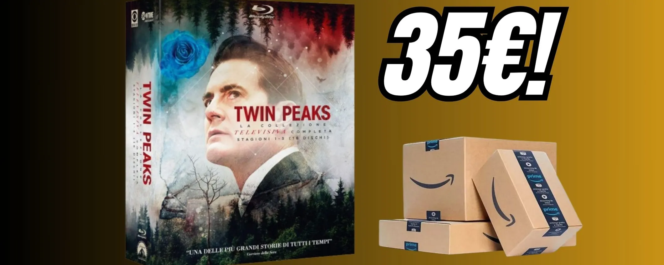 Celebra David Lynch con questo cofanetto di Twin Peaks a 35€