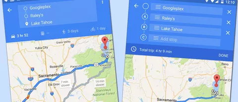 Google Maps: fermate intermedie per la navigazione