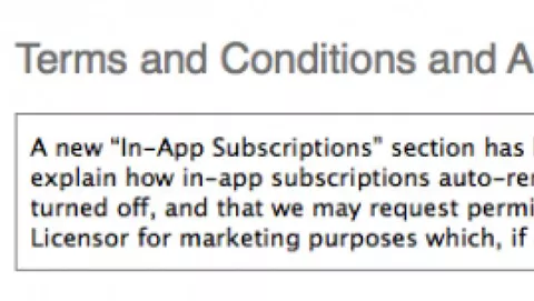 Apple lancia In App Subscription per gli abbonamenti su App Store