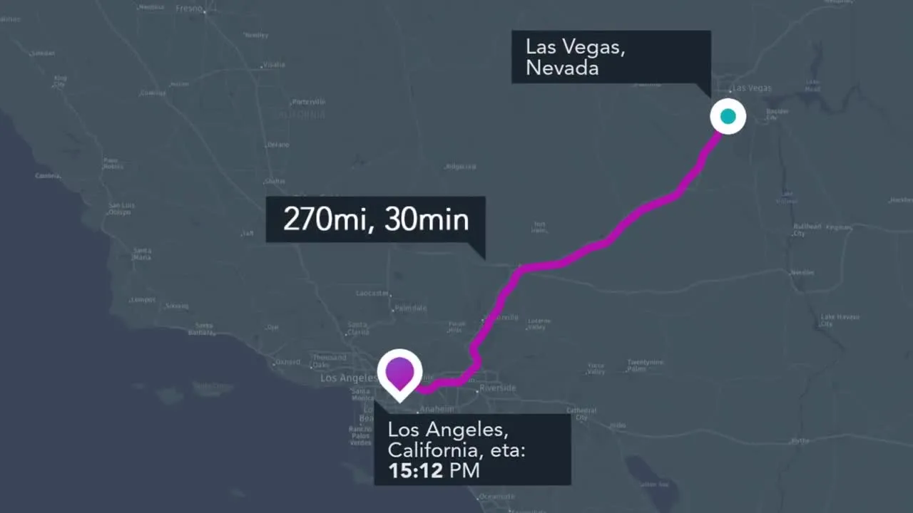 CES 2018: Virgin Hyperloop One con HERE