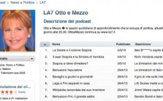 Bocchino censurato da iTunes