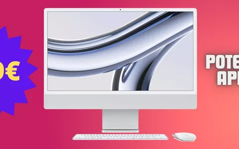 iMac M3 a 1299€ non si era MAI VISTO: display 4.5K e CPU 8 core
