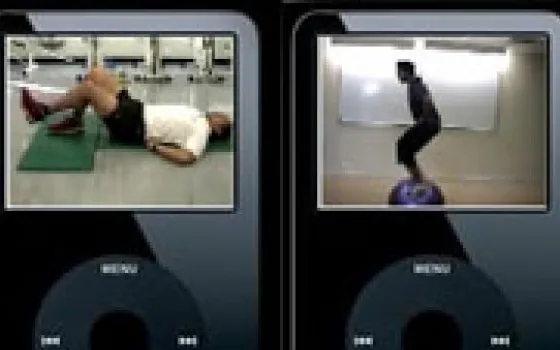iPod Gym: l'allenatore vive sul tuo iPod