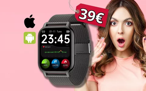 PREZZO IMBATTIBILE per lo Smartwatch Unisex compatibile con iOS: scoprilo oggi!