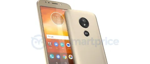 Motorola Moto E5, lettore di impronte sul retro