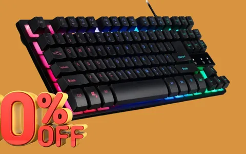 Tastiera da gaming Acer a meno di metà prezzo: la paghi solo 21€ (-60%)