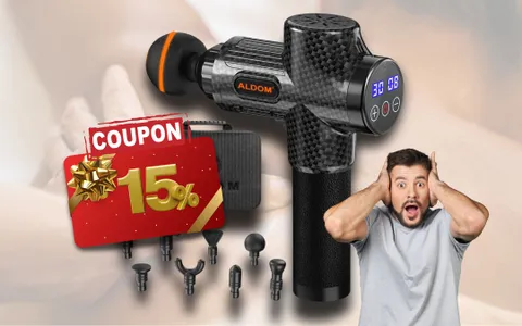 Pistola per Massaggio Muscolare: con il COUPON precipita del 15% e stupisce tutti