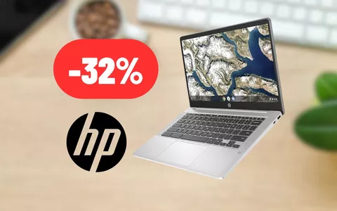 HP: Chromebook perfetto per continuare a lavorare anche al mare o in montagna (-32%)