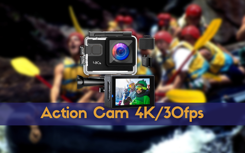 Entra in azione con questa Action Cam 4K e diventa il REGISTA della tua storia (34€)