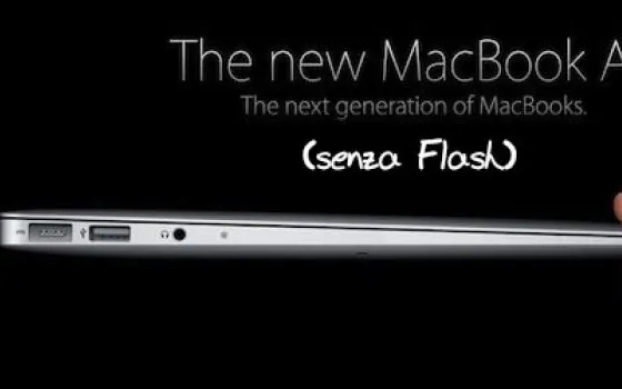 Adobe testa Flash ottimizzato per MacBook Air