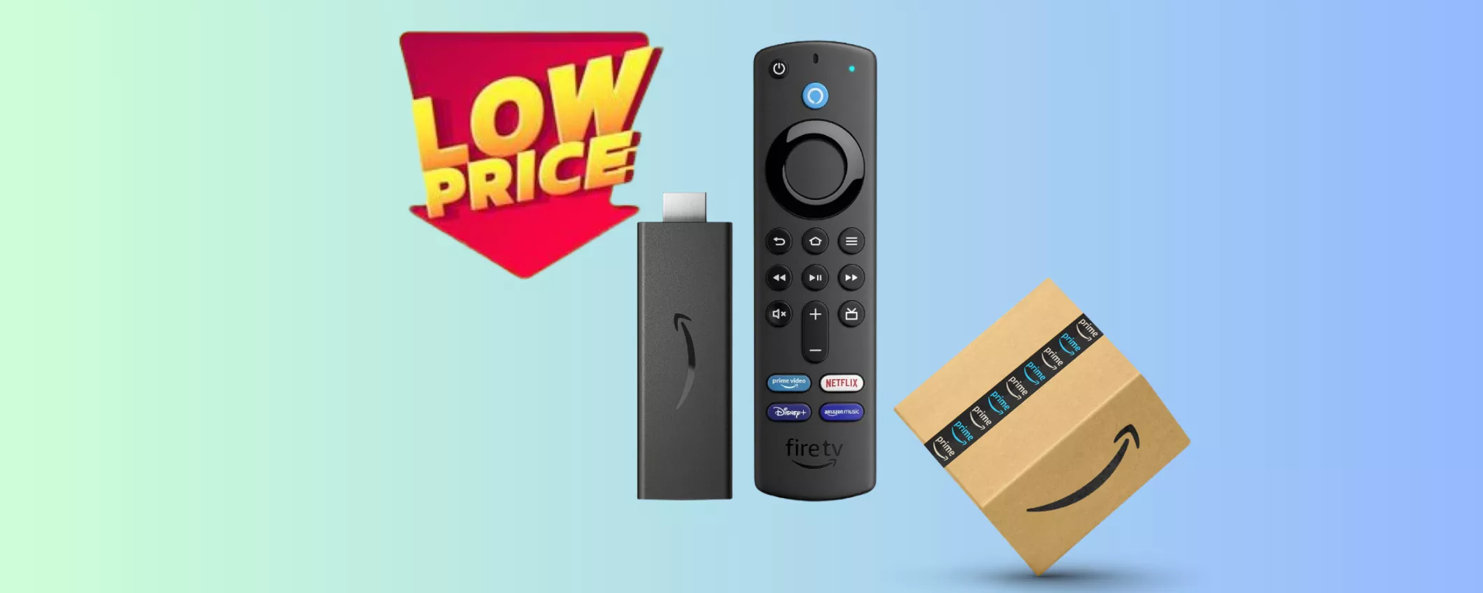 Prime Day: Fire TV Stick Amazon con TELECOMANDO ALEXA scontatissimo al 40%