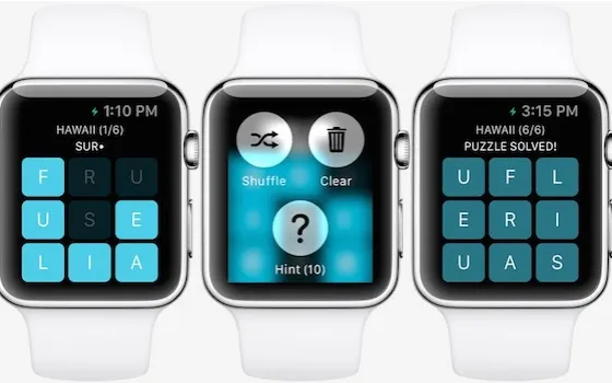 Letterpad, il primo gioco per Apple Watch