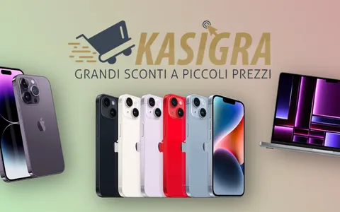 Kasigra, l'e-commerce con i prodotti Apple ai prezzi più bassi del mercato