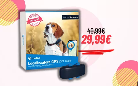 Localizzatore GPS per cani: solo 29€ per non perdere mai il tuo Fido!