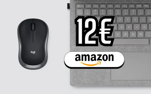 Mouse Logitech: tracciamento ottico 1.000DPI e batteria al top