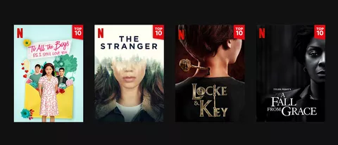 Netflix introduce la Top 10 giornaliera nella home