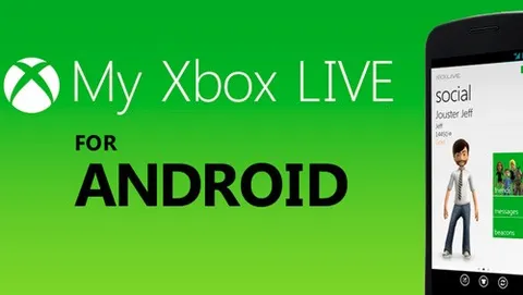 Xbox LIVE, arriva l'app ufficiale per Android