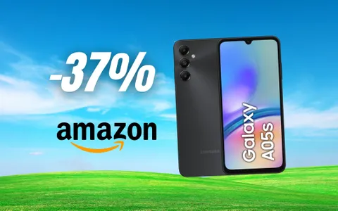 Samsung Galaxy A05s è l'entry level da prendere oggi (-37%)