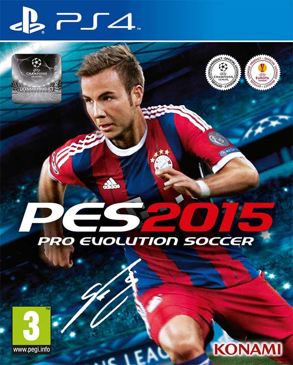 Mario Götze è stato scelto da Konami per la copertina di Pro Evolution Soccer 2015