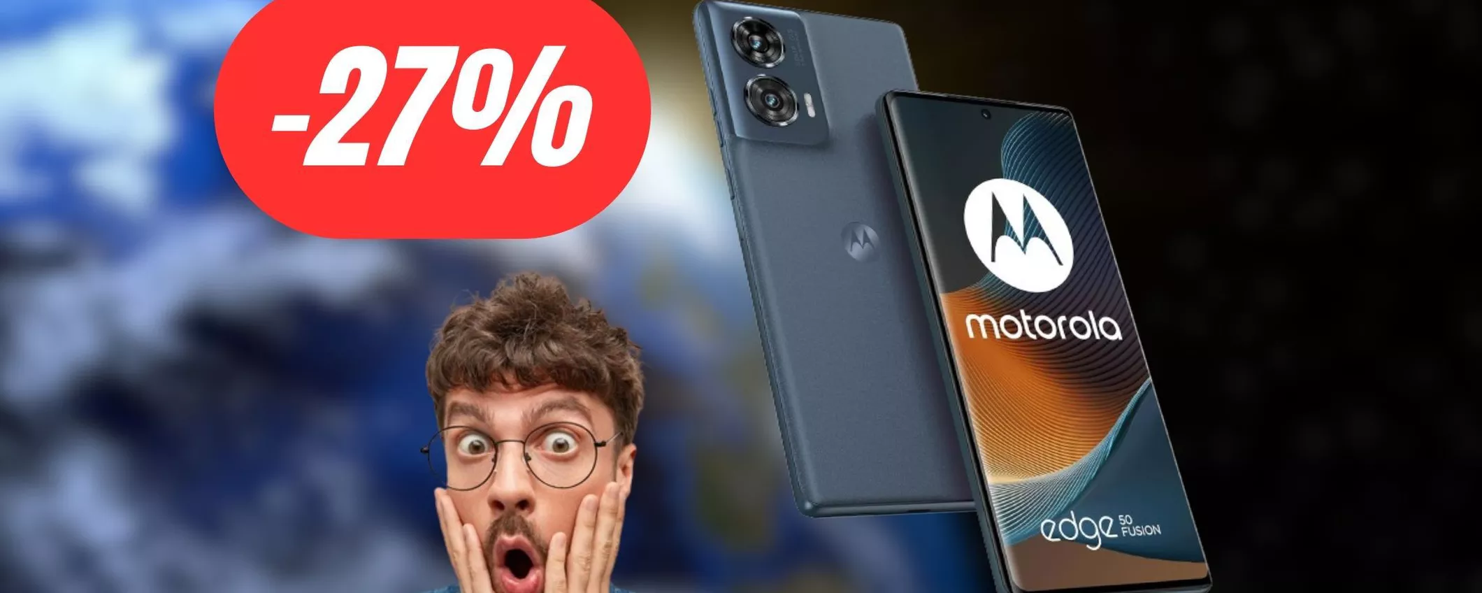 Motorola Edge 50 Fusion è un BEST BUY: e al 27% di sconto lo è ancora di più