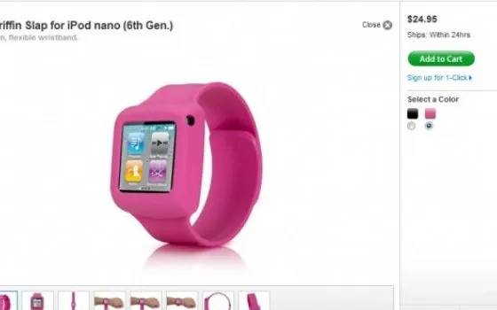 I cinturini per iPod nano debuttano negli Apple Store
