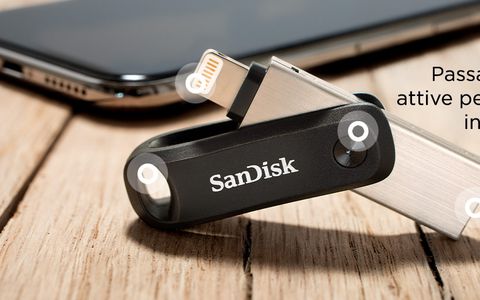 SanDisk iXpand: espandi la memoria iPhone e iPad a 56€