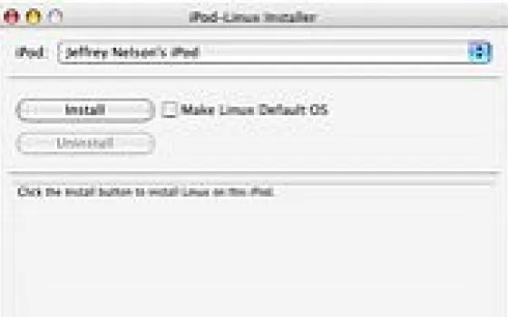iPod e Linux, easy as you want