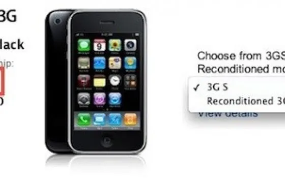 iPhone 3GS/3G: calano scorte e prezzi