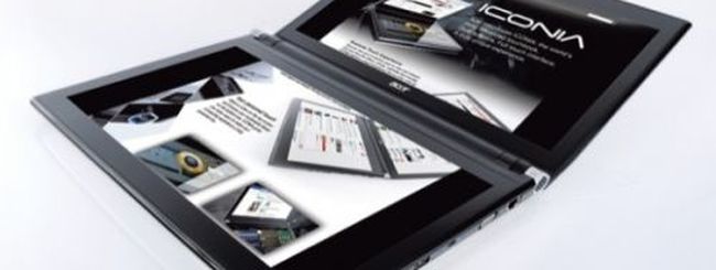Acer Iconia Touchbook: notebook con doppio display da 14 pollici