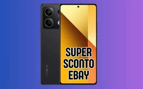 Xiaomi Redmi Note 13 5G la classe media al top in super sconto eBay