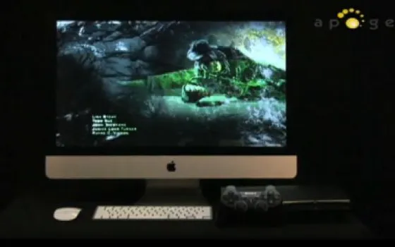 iMac 27 pollici come monitor esterno grazie a un adattatore Display Port per HDMI