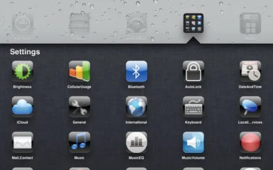iconSettings crea scorciatoie per le impostazioni di iOS