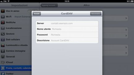 Carddav google что это выскакивает на iphone