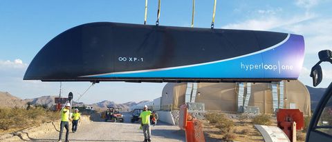Hyperloop One: primo test completato con successo