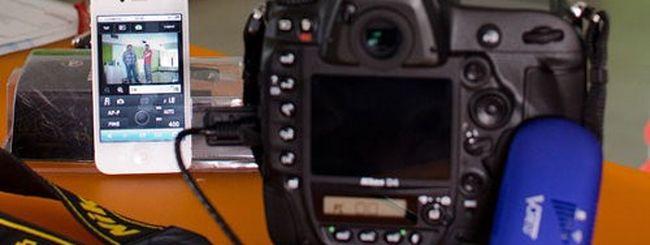 Nikon D4, controllo WiFi economico e utilizzo app iPhone