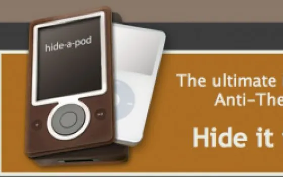 Hide-a-Pod: il case per evitare il furto di iPod
