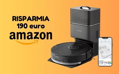 Robot roborock Q5 Pro+: COUPON SCONTO del valore di 190 euro su Amazon!