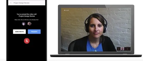 Google Presentazioni, condivisione via Hangouts