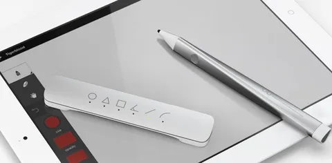 Adobe nell'hardware: pennino e righello per tablet