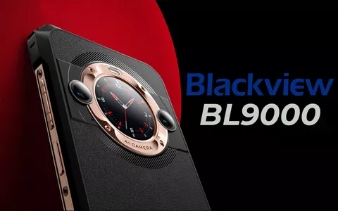 Arriva Blackview BL9000, il rugged PREMIUM con 2 display