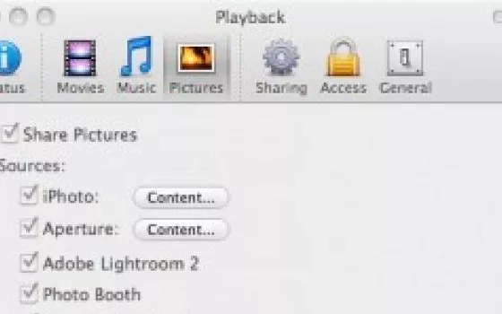 Playback permette lo stream di file audio, video e immagini da Mac a PS3 e Xbox 360