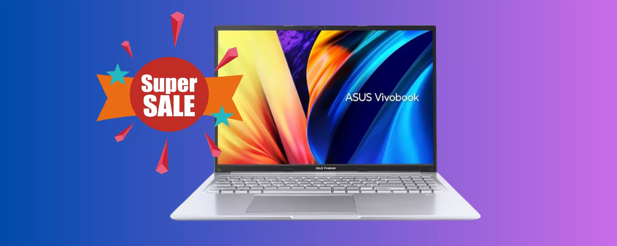 ASUS Vivobook 15: il PC più RICERCATO sul mercato in OFFERTA BOMBA