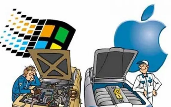 Windows su Mac? Per Apple è uno scherzo...