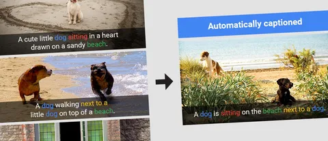 L'IA di Google per le didascalie delle foto