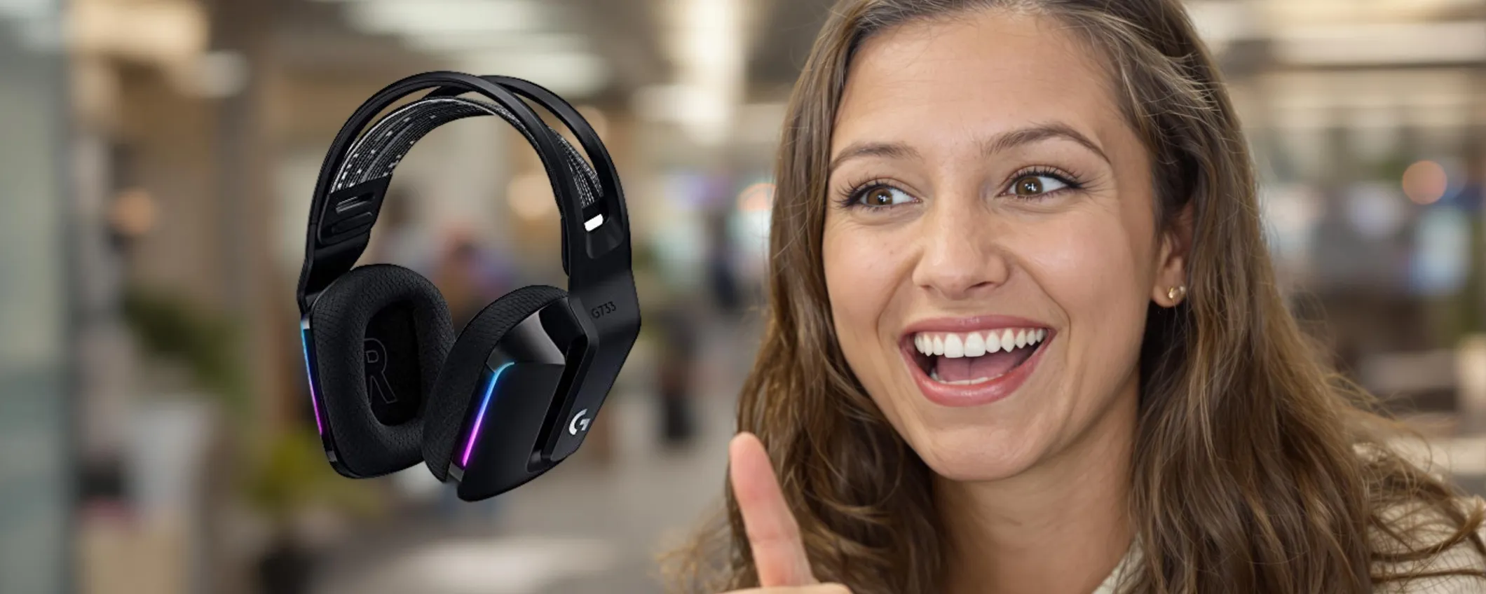 Cuffie da gaming Logitech a quasi metà prezzo: lo sconto schock è del -47%